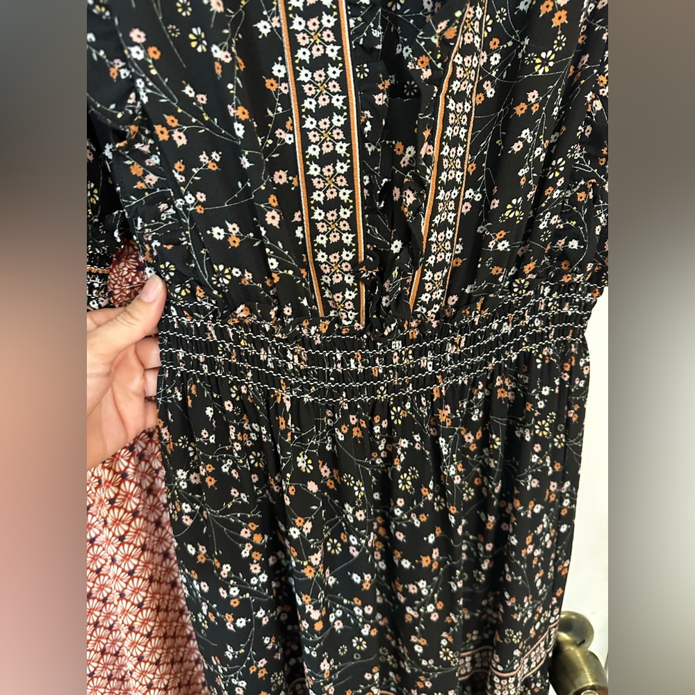 Set of Max Studio Floral Dresses Size M - Picture 6 of 10